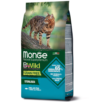 Cat BWild Grain Free Tuna Sterilized - сухой беззерновой корм из тунца для стерилизованных кошек