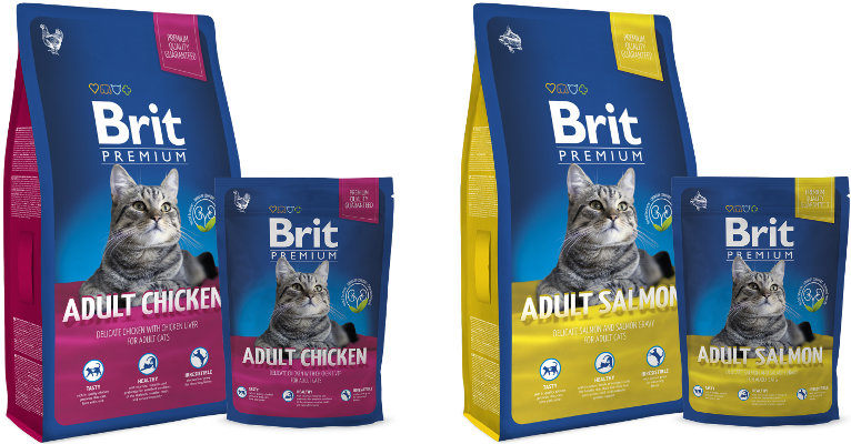 сухой корм для кошек Brit Premium